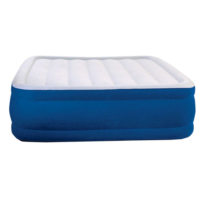 Simmons Beautyrest Plush Aire Express Air Mattress In Blue Bed Bath Beyond