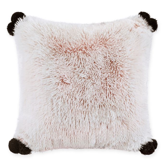 shaggy dog pillow