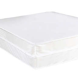Everfresh Antibacterial Water Resistant Box Spring Protector in White