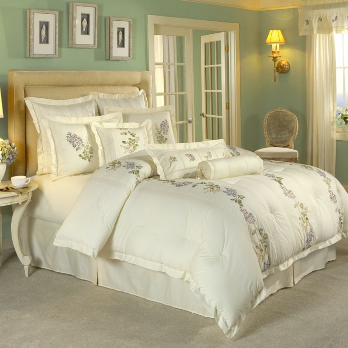 Raymond Waites Giselle Comforter Set 100 Cotton Bed Bath Beyond