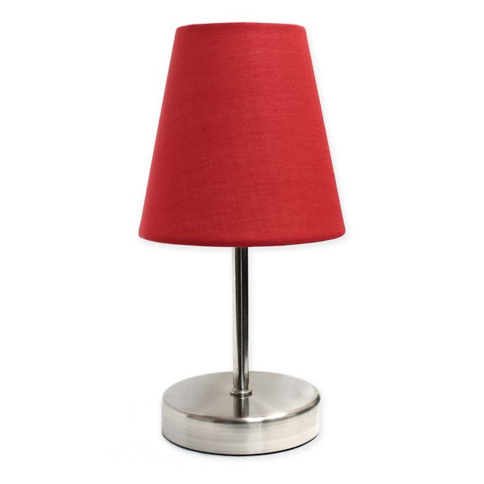 Skinny Mini Desk Lamp with Fabric Shade | Bed Bath & Beyond