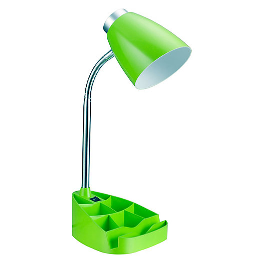 Alternate image 1 for LimeLights Gooseneck Organizer Desk Lamp