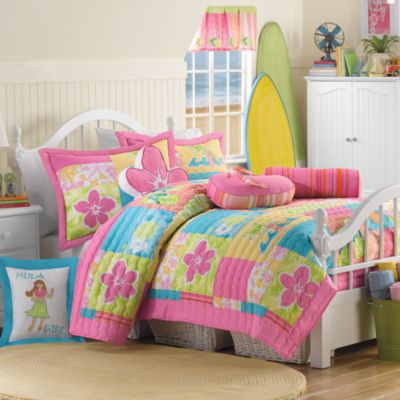 twin quilt set girl