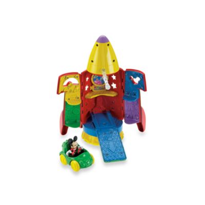 mickey mouse rocket ship toy
