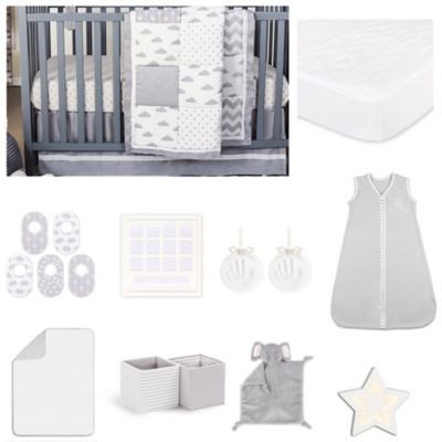 cloud crib bedding