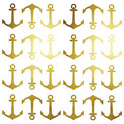 RoomMates® Foil Mini Anchor Peel and Stick Wall Decals in Gold