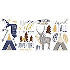 Alternate image 0 for RoomMates&reg; Adventure Awaits Peel and Stick Wall Decals in Brown/Orange
