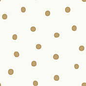 RoomMates&reg; Gold Spot Peel and Stick Wallpaper