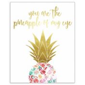 RoomMates&reg; Pineapple of My Eye 8-Inch Square Framed Wall Art