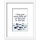 Alternate image 0 for RoomMates&reg; All of the Fish in the Sea 8-Inch Square Shadowbox Wall Art
