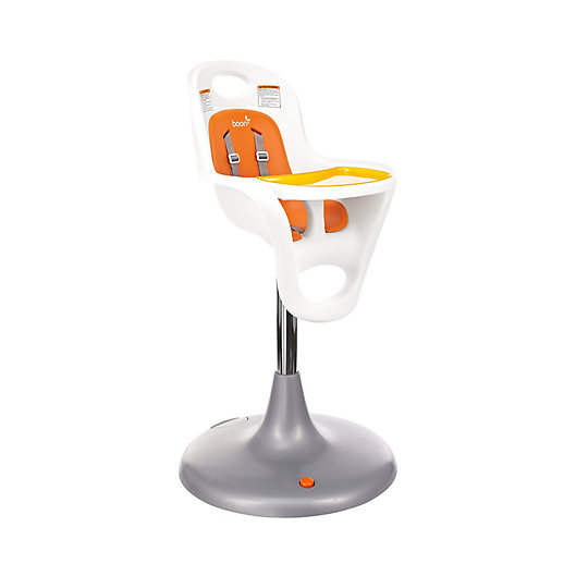 Alternate image 1 for Boon Flair Pneumatic Pedestal High Chair in Orange