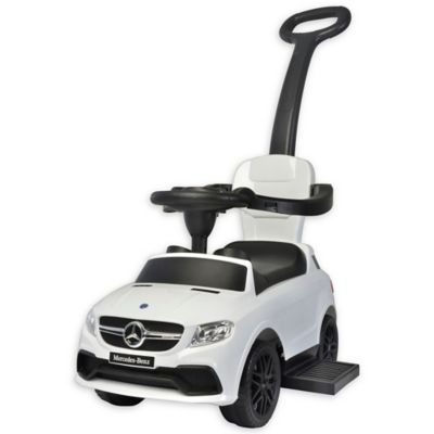 mercedes push car with handle