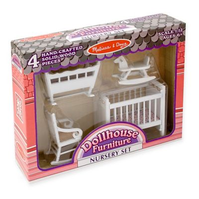 dollhouse nursery furniture