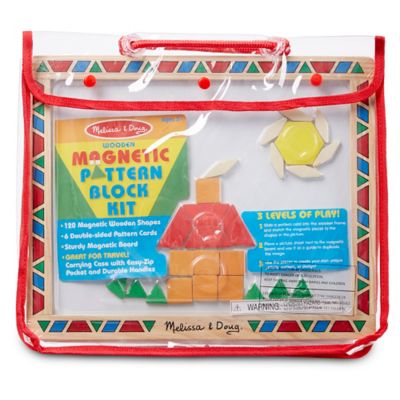 melissa and doug magnetic pattern blocks