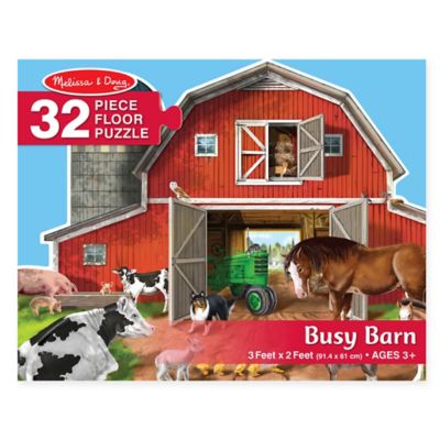 melissa and doug farm friends floor puzzle