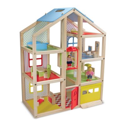 melissa and doug carry dollhouse