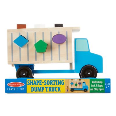 melissa and doug shape sorting truck