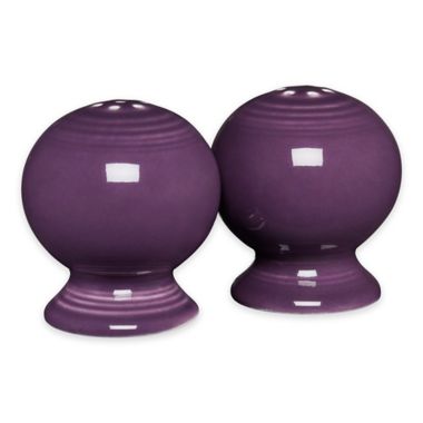 Fiesta&reg; Salt and Pepper Shakers in Mulberry. View a larger version of this product image.