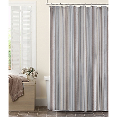 Zenna Home Natural Stripe Shower Curtain. View a larger version of this product image.