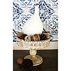 Alternate image 1 for Ridge Road D&eacute;cor 10-Inch Lace Edge Iron Pedestal Cake Stand in White