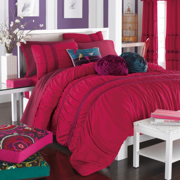 Kas Eloise Mini Comforter Set - Pink | Bed Bath & Beyond