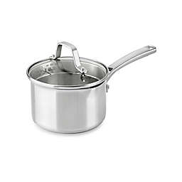 Calphalon® Classic Stainless Steel 1.5 qt. Covered Saucepan