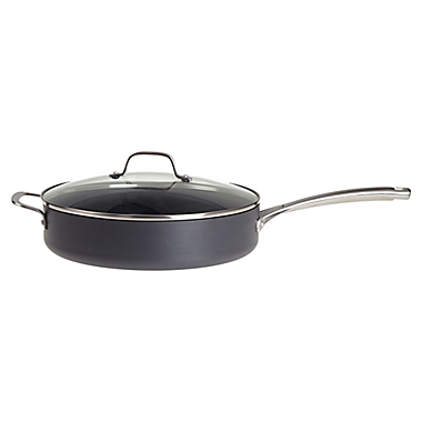 Calphalon&reg; Classic&trade; Nonstick 5 qt. Covered Saute Pan. View a larger version of this product image.