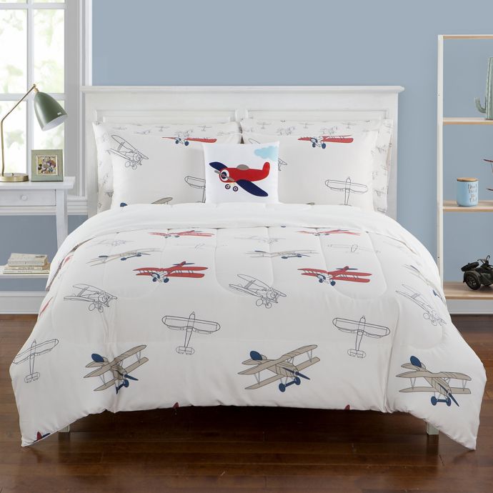 The Airliner Comforter Set Buybuy Baby