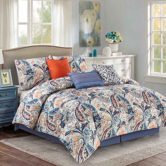 North Fork 7-Piece Comforter Set | Bed Bath & Beyond