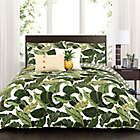Alternate image 0 for Lush Decor Tropical Paradise King Quilt Set in Green