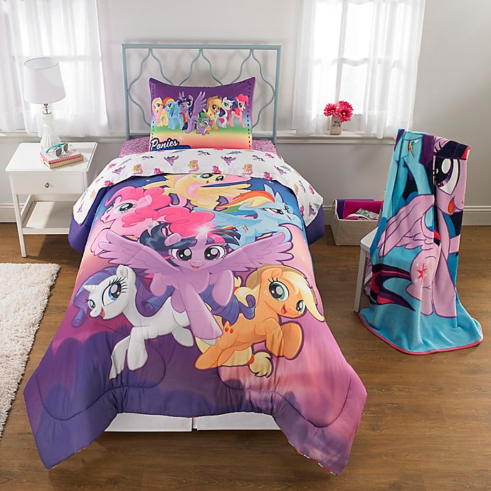 Hasbro My Little Pony Twinkle Adventure Reversible Comforter Set