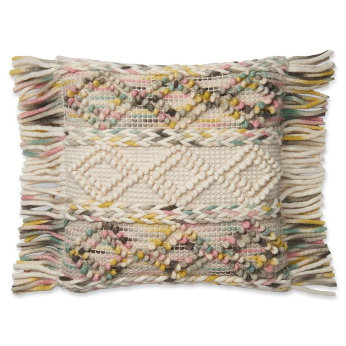 Magnolia Home by Joanna Gaines Anne Square Multicolor Throw Pillow Bed Bath and Beyond Canada