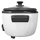 Alternate image 2 for Black &amp; Decker&trade; 16-Cup Rice Cooker in White