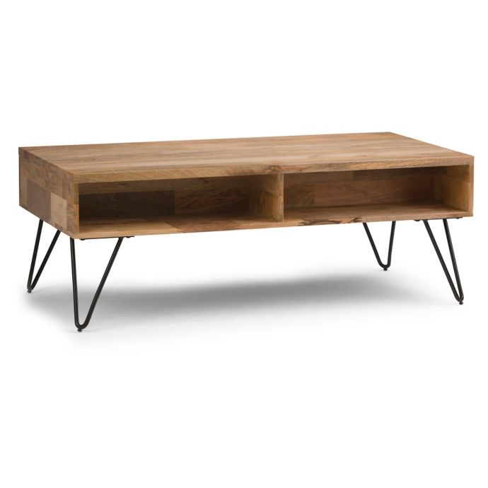 Simpli Home Hunter Lift Top Coffee Table In Natural Bed Bath Beyond