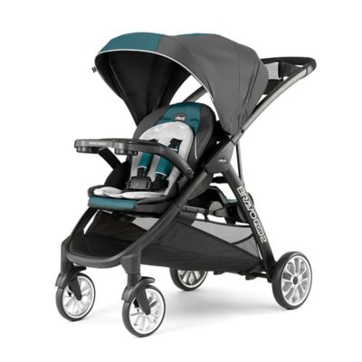 chicco bravofor2 le double stroller eucalyptus