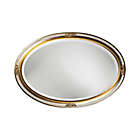 Alternate image 2 for 31-Inch x 21-Inch Carlton Oval Mirror