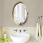 Alternate image 3 for 31-Inch x 21-Inch Carlton Oval Mirror