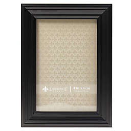Lawrence Frames Classic Detailed 4-Inch x 6-Inch Picture Frame in Black