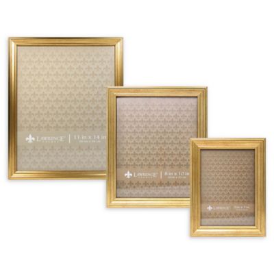 Lawrence Frames Burnished Picture Frame In Gold Bed Bath Beyond