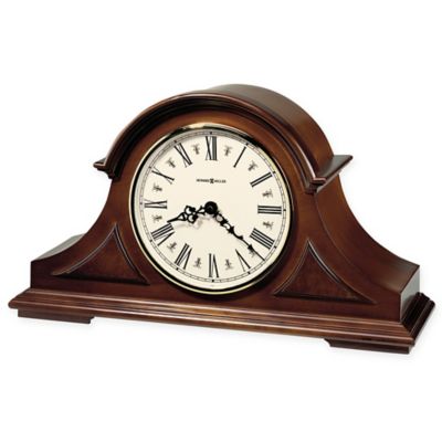 Howard Miller Burton II Mantel Clock in Windsor Cherry