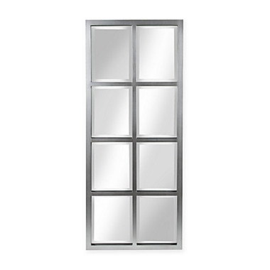 Kate and Laurel Stryker 42-Inch Rectangular Window Pane Wall Mirror. View a larger version of this product image.