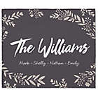 Alternate image 1 for Cozy Home Personalized 60-Inch x 80-Inch Fleece Blanket