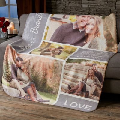 Romantic Love Sherpa Blanket