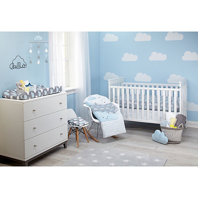 Alternate image 1 for Little Love by NoJo® Happy Little Clouds Crib Bedding Collection