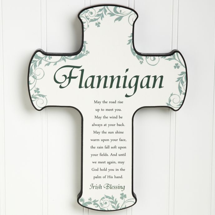 Traditional Irish Blessing Cross Bed Bath Beyond - 