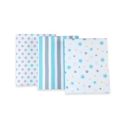 Little Bedding by NoJo&reg; Twinkle Twinkle Fitted Crib Sheets (Set of 3)