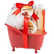 Freida &amp; Joe Pomegranate Tub Bath Gift Set