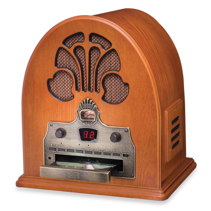 Crosley Cathedral Radio/CD Player Model CR32D | Bed Bath and Beyond Canada