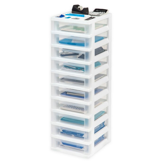 Iris 10 Drawer Storage Unit Bed Bath Beyond