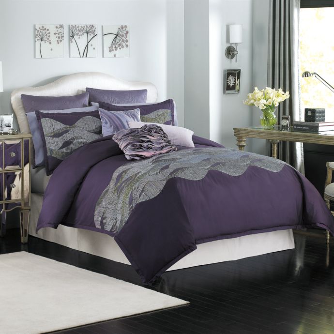 Nicole Miller Waves Euro Sham Bed Bath Beyond